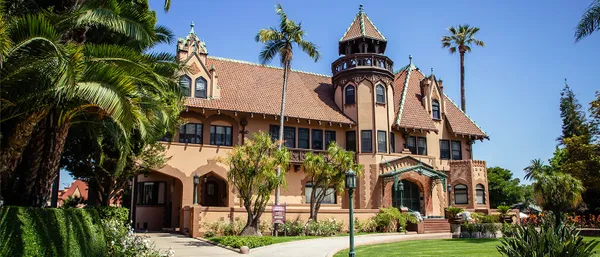 Doheny mansion exterior shot