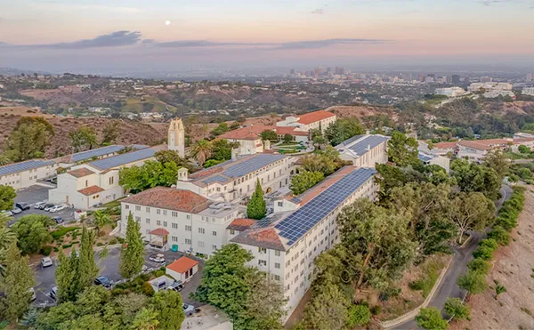 Aerial view of Chalon Campus.