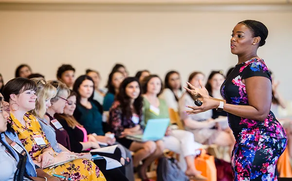 Session at the 2018 Women's Leadership Conference