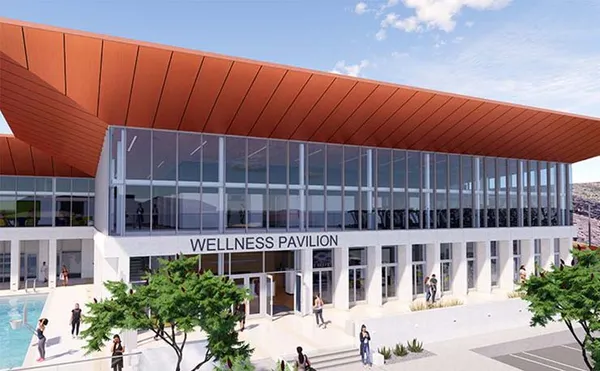 3D rendor of wellness pavilion